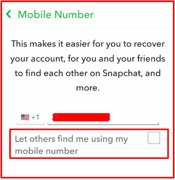 How to Remove Phone Number from Snapchat