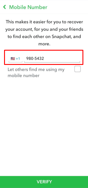 How to Remove Your Phone Number from Snapchat - replace your phone number