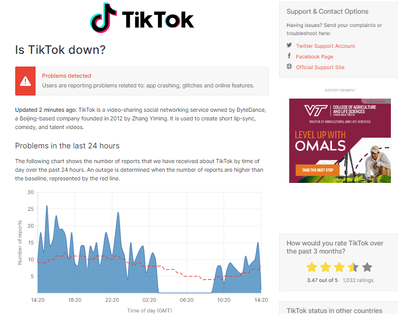how to fix can't download TikTok videos (TikTok is the Service Down)