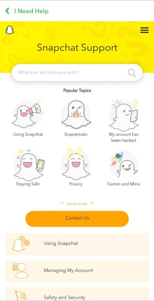 Where Did All the Snapchat Filters Go? Contact Snapchat