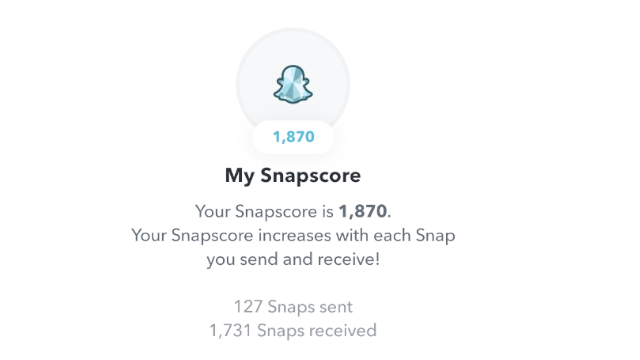 can your snap score go up