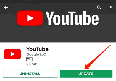 youtube update on