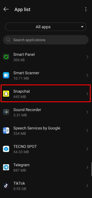 Fix Snapchat Notifications not Working - Enable push notifications