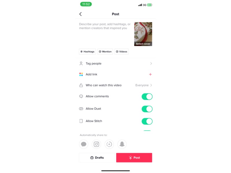 How to Delete Tiktok Story Video on Android and iPhone before it uploads