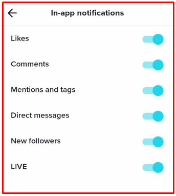 FIxes for TikTok DM Notifications not working - enable notifications