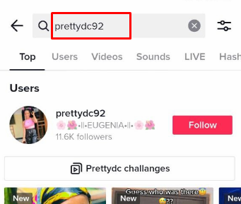 how to find someone on TikTok with Instagram - search their Bio