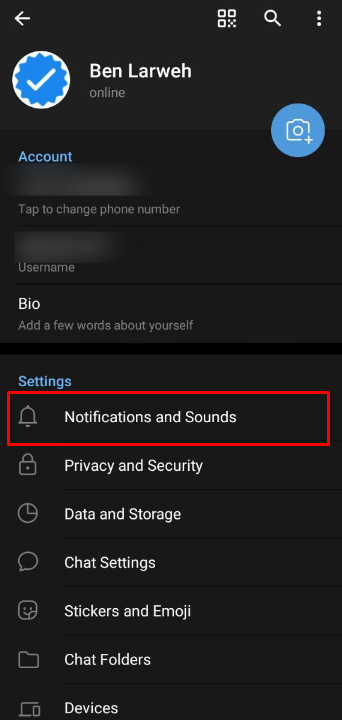 telegram app notifications not working