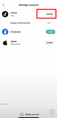 How to log out of TikTok on Capcut