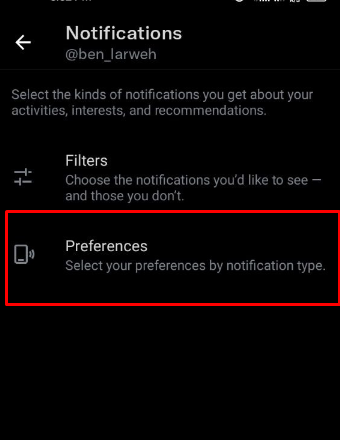 Twitter Shows Message Notifications but no message